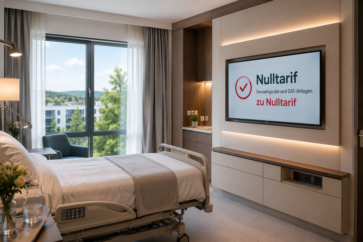 Fernsehgeräte und SAT-Anlage zum Nulltarif