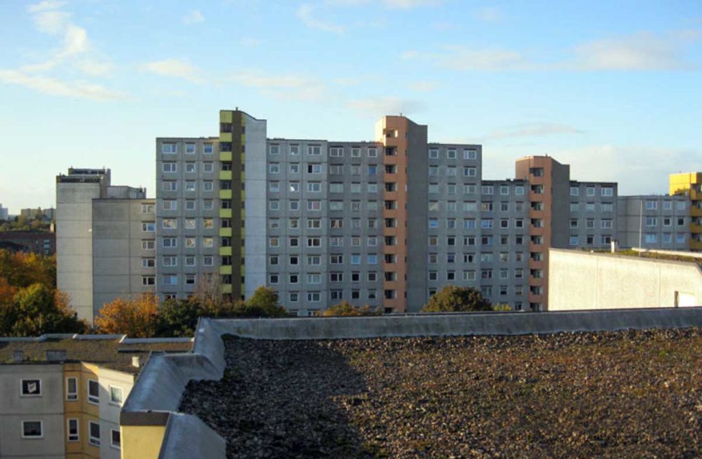 Mehrfamilienhaus mit professioneller SAT-Versorgung