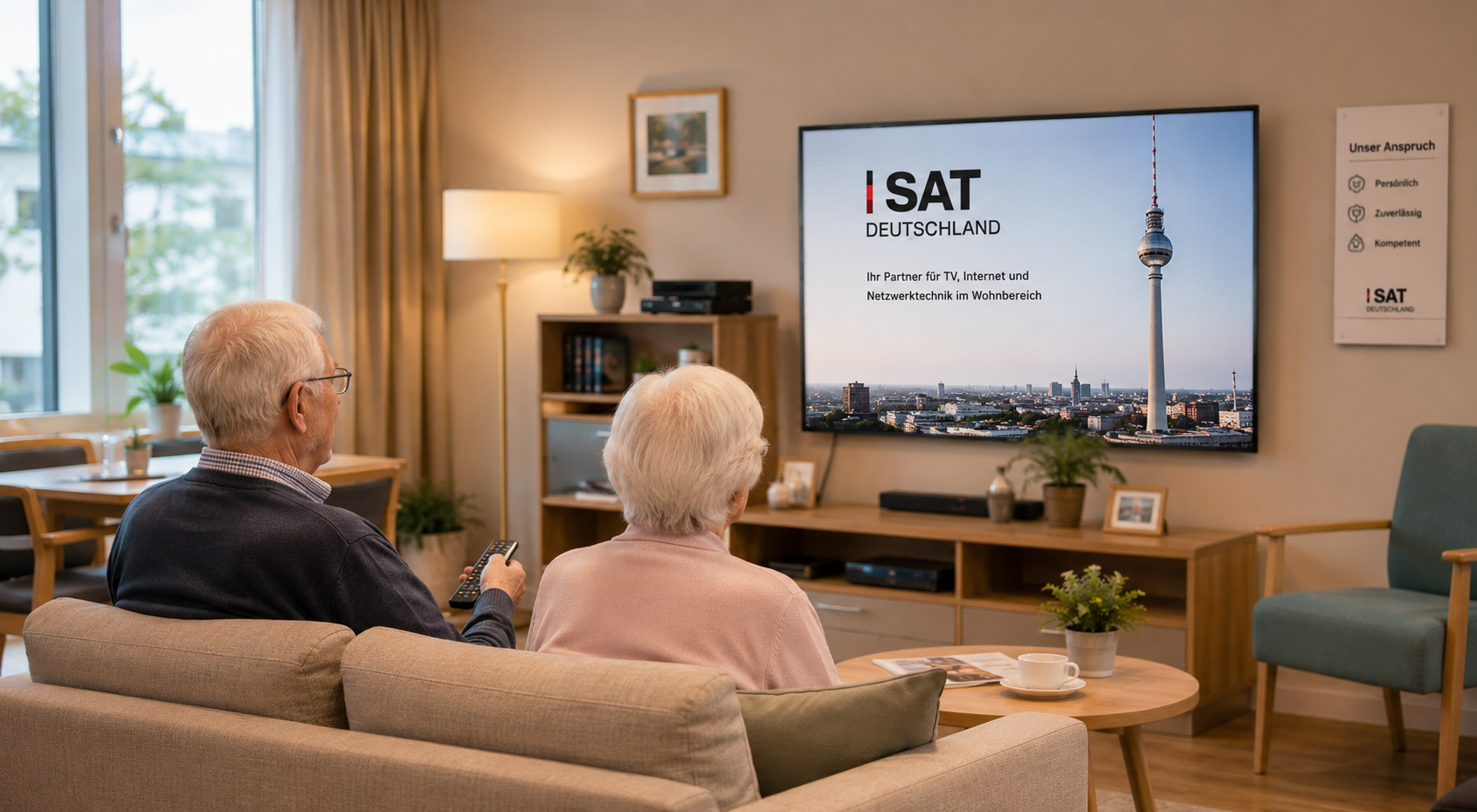 SAT-Anlagen für Seniorenheime