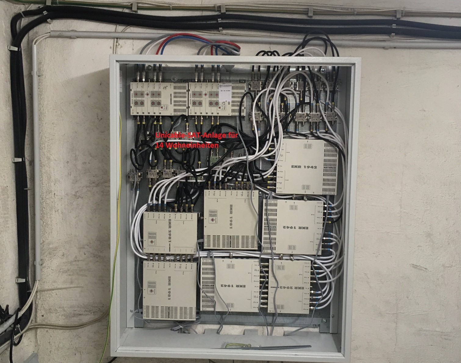 Unicable SAT Anlage